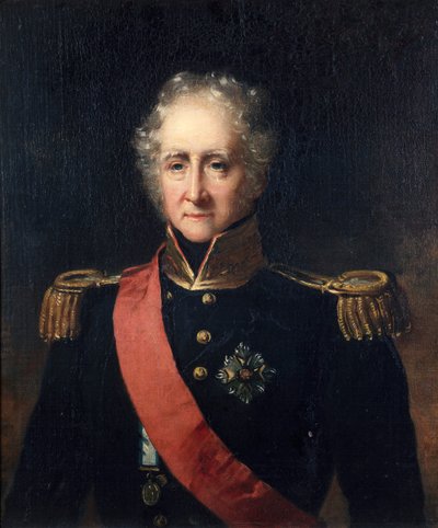 Retrato de um almirante, cerca de 1830 de British School