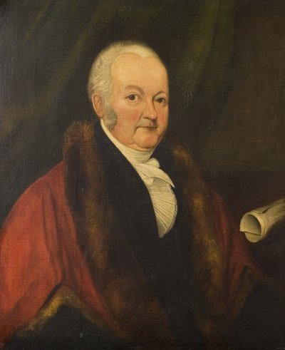 Sir Skears Rew, prefeito de Coventry 1815 (c.17611828), c.1822 (óleo sobre tela) de British School