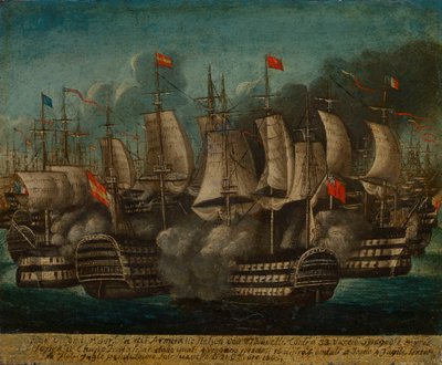 A Batalha de Trafalgar, 21 de outubro de 1805", British School de British School