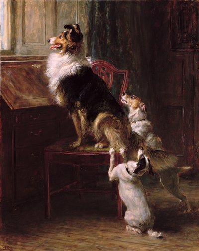 Um assento reservado, 1901 de Briton Riviere