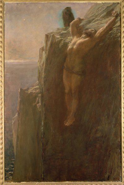Prometeu Encadernado, 1889 de Briton Riviere