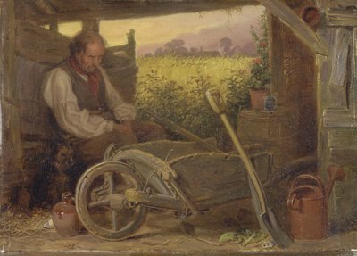 O velho jardineiro de Briton Riviere