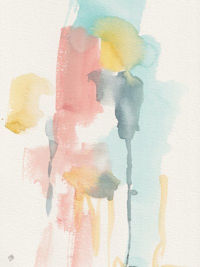 Abstrato moderno em aguarela de Bronwyn Baker