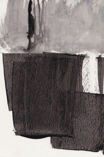 Contraste abstrato marcante de Bronwyn Baker