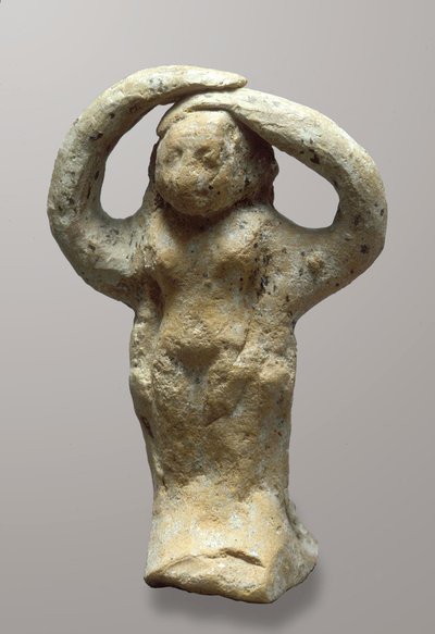 Estatueta de um enlutado, de Azor, Israel (argila) de Bronze Age