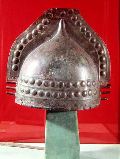 Capacete, 1000 aC (metal) de Bronze Age