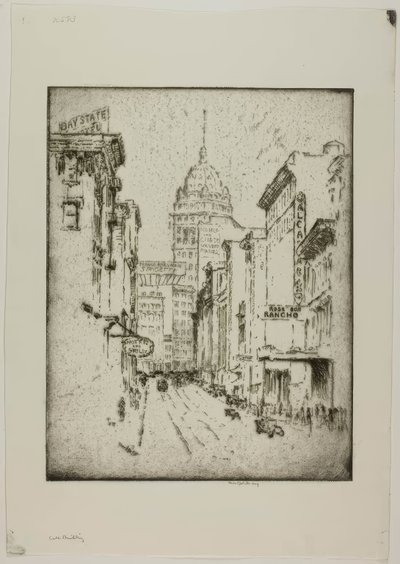 Construção de chamadas de Bror Julius Olsson Nordfeldt