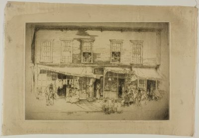 Chicago - Rua South Clark, n.º 638 de Bror Julius Olsson Nordfeldt