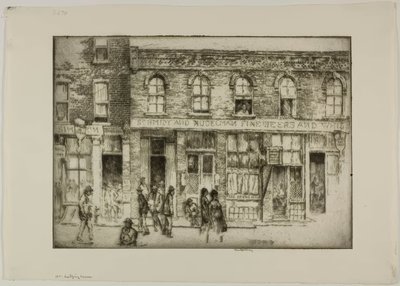 Chicago - A Pousada dos Dez Centavos de Bror Julius Olsson Nordfeldt