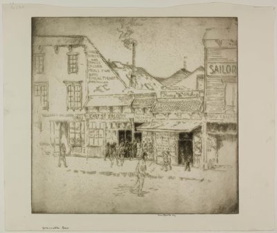 Bar Forecastle de Bror Julius Olsson Nordfeldt