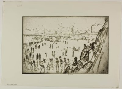 Praia Golden Gate de Bror Julius Olsson Nordfeldt