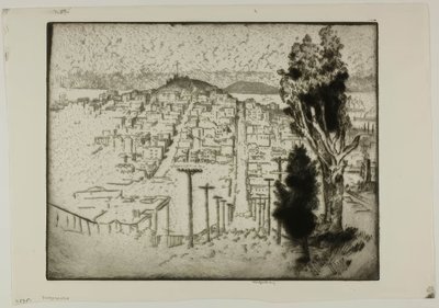 Colina Telegraph de Bror Julius Olsson Nordfeldt