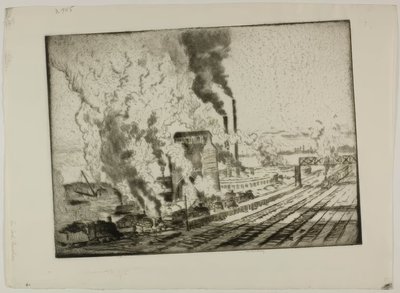 O Triturador de Carvão de Bror Julius Olsson Nordfeldt