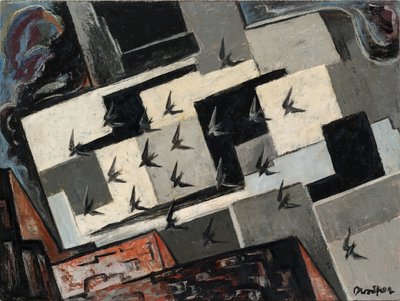 As andorinhas de Bror Julius Olsson Nordfeldt