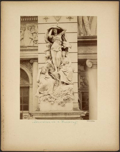 Decoração de um edifício de Browning