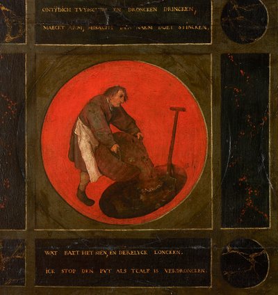 Doze Provérbios, 1558. de Bruegel