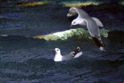 Gaivotas de Bruno Andreas Liljefors