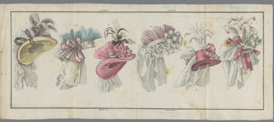 Revista de Novas Modas Francesas e Inglesas, 20 de julho de 1787, 25º caderno, 2º ano de Buisson