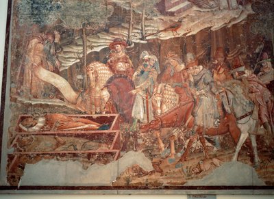 Triunfo da Morte ... (fresco) de Buonamico Buffalmacco