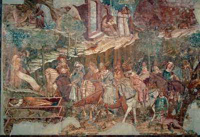 Triunfo da Morte ... (fresco) de Buonamico Buffalmacco