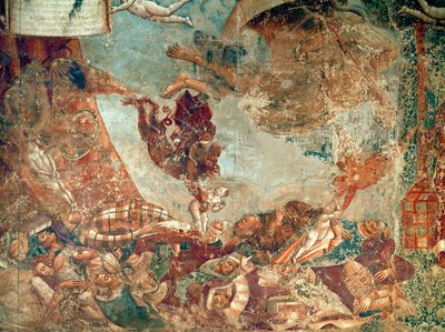 Triunfo da Morte, fresco ... (fresco) de Buonamico Buffalmacco