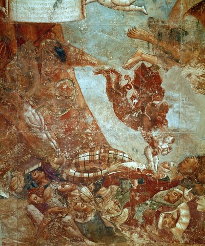 Triunfo da Morte, fresco ... (fresco) de Buonamico Buffalmacco