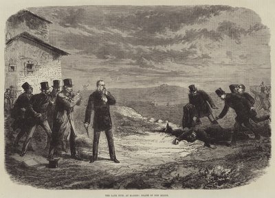O falecido duelo em Madri, a morte de Don Henry de Burn Smeeton