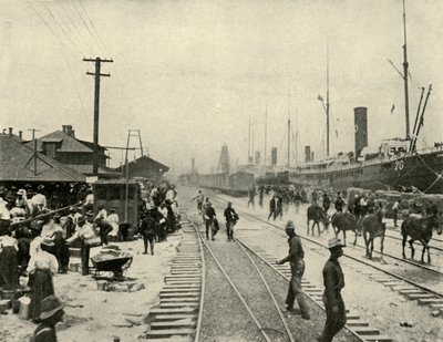 Libertação de prisioneiros, Guerra Hispano-Americana, junho de 1898, 1899. de Burr McIntosh
