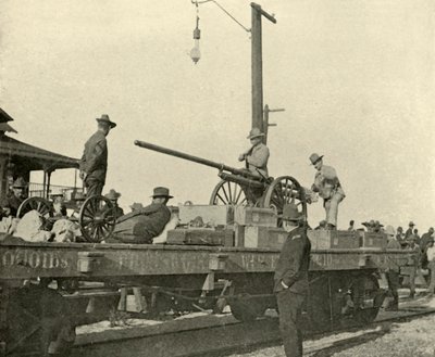 Sargento Borrowe e a arma de dinamite, Guerra Hispano-Americana, junho de 1898, 1899. de Burr McIntosh