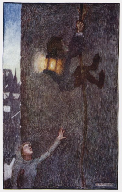 Ilustração para The Cloister and The Hearth de Charles Reade (cor litho) de Byam (after) Shaw