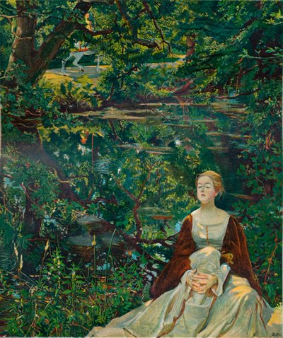 De uma pintura de Byam Shaw, c1899 de Byam Shaw