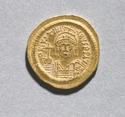 Solidus de Justiniano I de Byzantine School