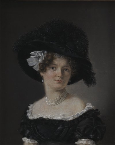 Mathilde Theresia von Irgens-Bergh, née Holsten, a esposa de Mathias Friis von Irgens-Bergh de C.A. Jensen