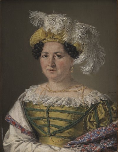 Retrato da Sra. Pauline Hagen de C.A. Jensen