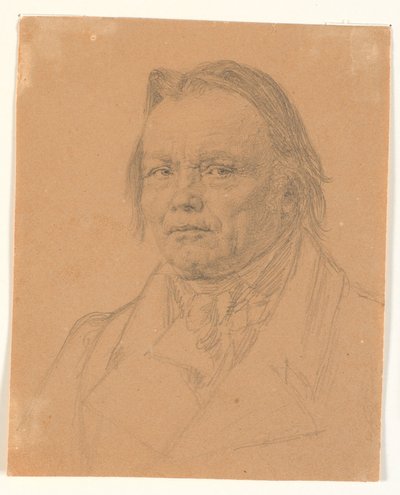 Retrato do veterinário regimental J.C. amigo de C.A. Jensen