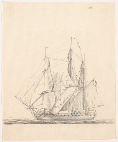 Navio da Marinha a pleno vapor de C.A. Lorentzen