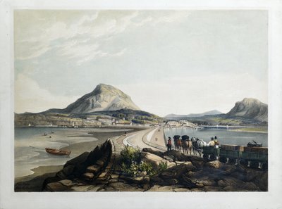 Port Madoc a partir do cais de C.F.W. C.F.W.