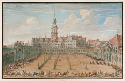 Desfile das Corridas do Anel das Senhoras, Dresden de C.H. Fritzsche