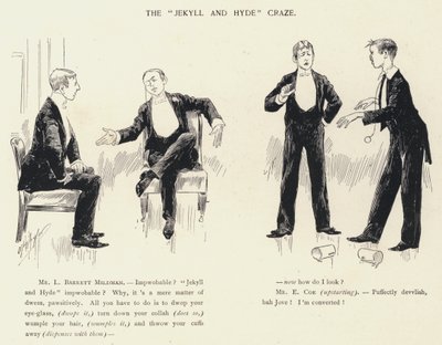 A Loucura "Jekyll e Hyde" (litho) de C.J. Taylor