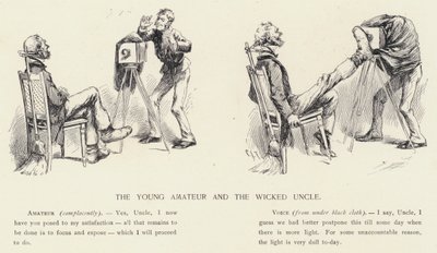 O Jovem Amador e o Tio Malvado (litho) de C.J. Taylor