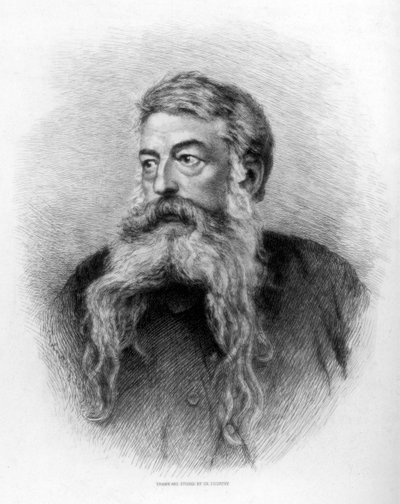 Jean Louis Ernest Meissonier, artista francês, c1880-1882. de CL Courtry
