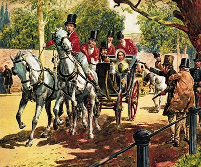 Edward Oxford tenta assassinar a Rainha Vitória e o Príncipe Alberto de C.L. Doughty