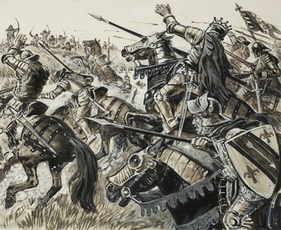 Franceses contra flamengos em 1302 de C.L. Doughty