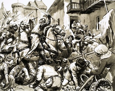 Hans Bohm é transportado à força para o Castelo de Wurzburg de C.L. Doughty