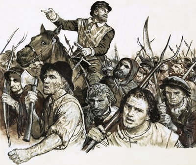 Robert Kett lidera uma revolta de camponeses de C.L. Doughty