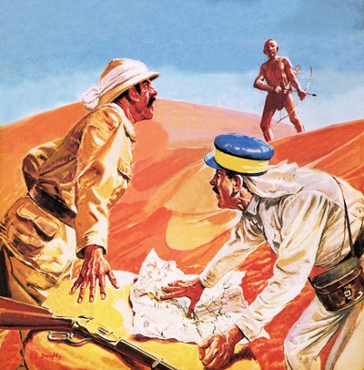 Search for a Lost City - a busca da cidade perdida de Kalahari de C.L. Doughty