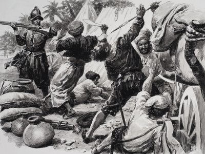 Os espanhóis lutam contra os árabes de C.L. Doughty
