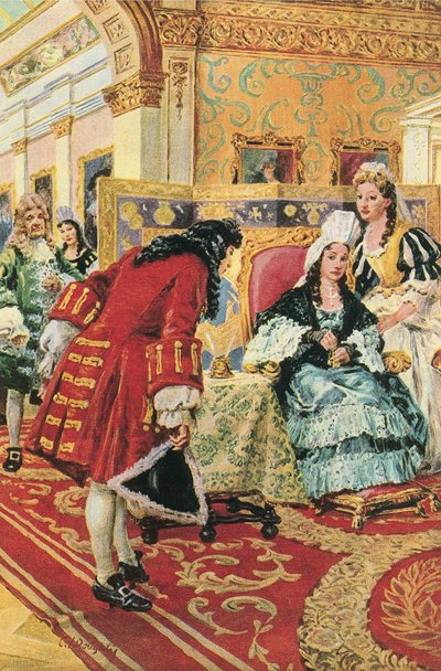 O Duque de Marlborough devolve as chaves douradas dos aposentos reais à Rainha Ana de C.L. Doughty