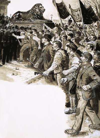 A cena do crime: A Batalha de Trafalgar Square de C.L. Doughty