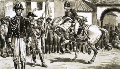 Quando as forças britânicas invadiram São Domingos, as forças lideradas por Toussaint Louverture ripostaram de C.L. Doughty